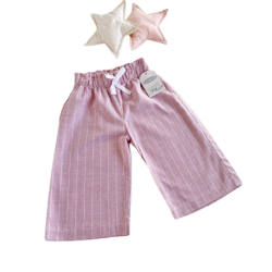 PANTALÓN DE LINO RAYADO