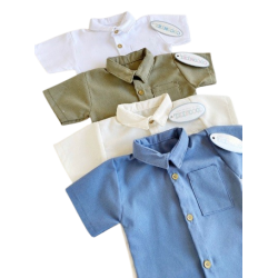 CAMISA DE LINO BEBE